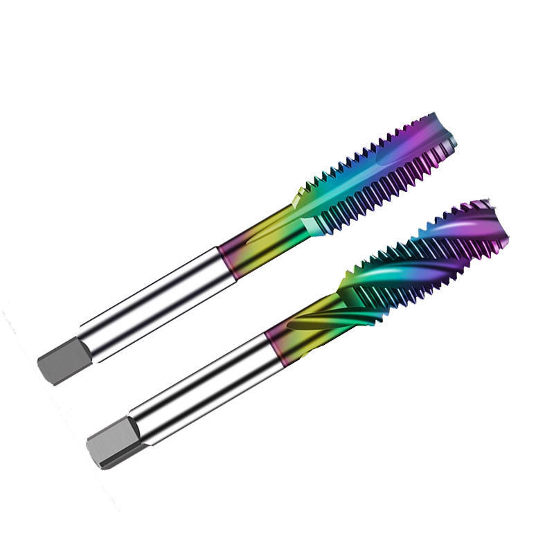 Colorful Spiral Taps