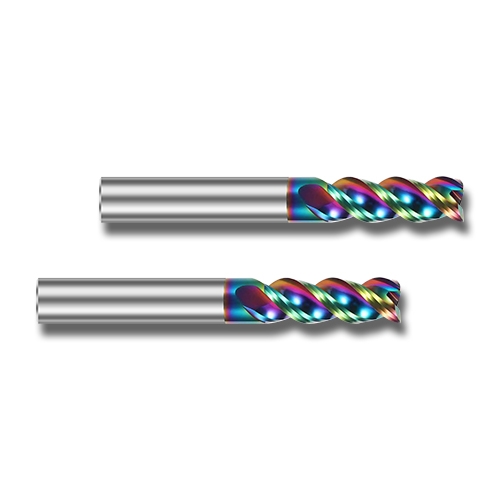 Colorful Milling Cutters for Aluminum