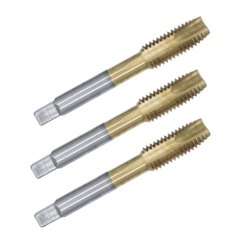 Titanium-Plated Spiral Point Taps