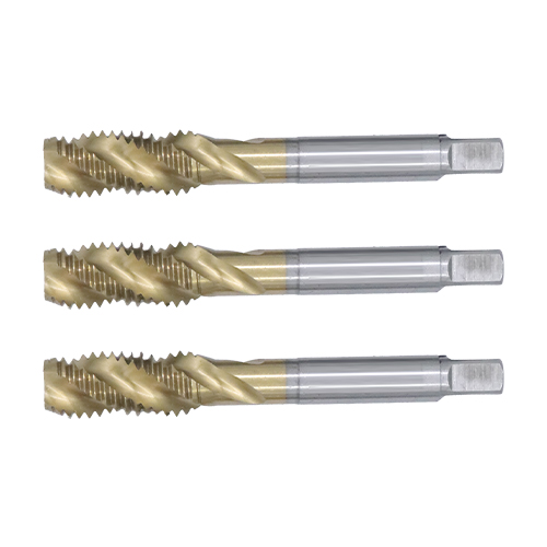 Titanium-Plated Spiral Taps