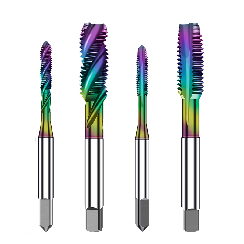 Colorful Spiral Taps