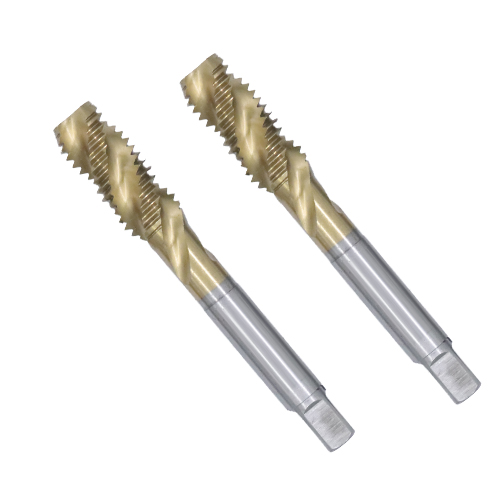 Titanium-Plated Spiral Taps