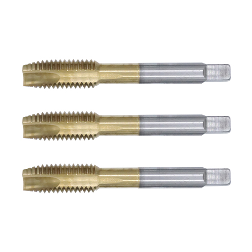 Titanium-Plated Spiral Point Taps
